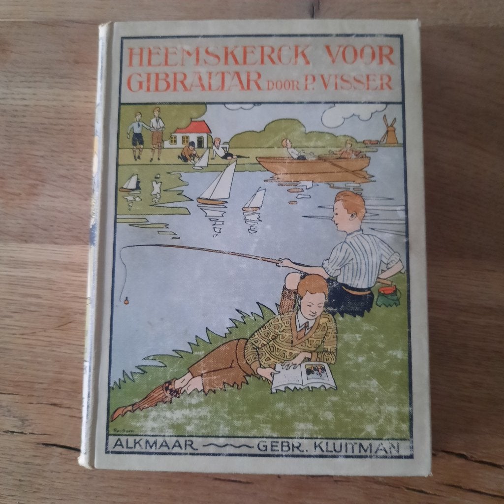 heemskerck voor gibraltar  p. visser, Ophalen of Verzenden, Gelezen