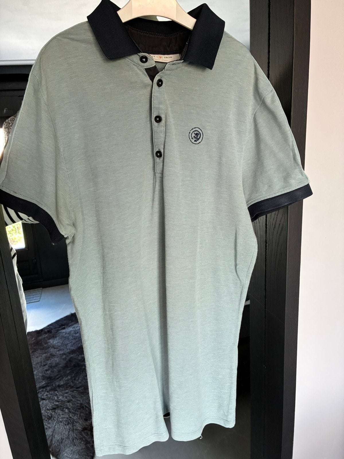 Cast Iron polo maat M, Kleding | Heren, Polo's, Ophalen of Verzenden, Zo goed als nieuw, Maat 52/54 (L)