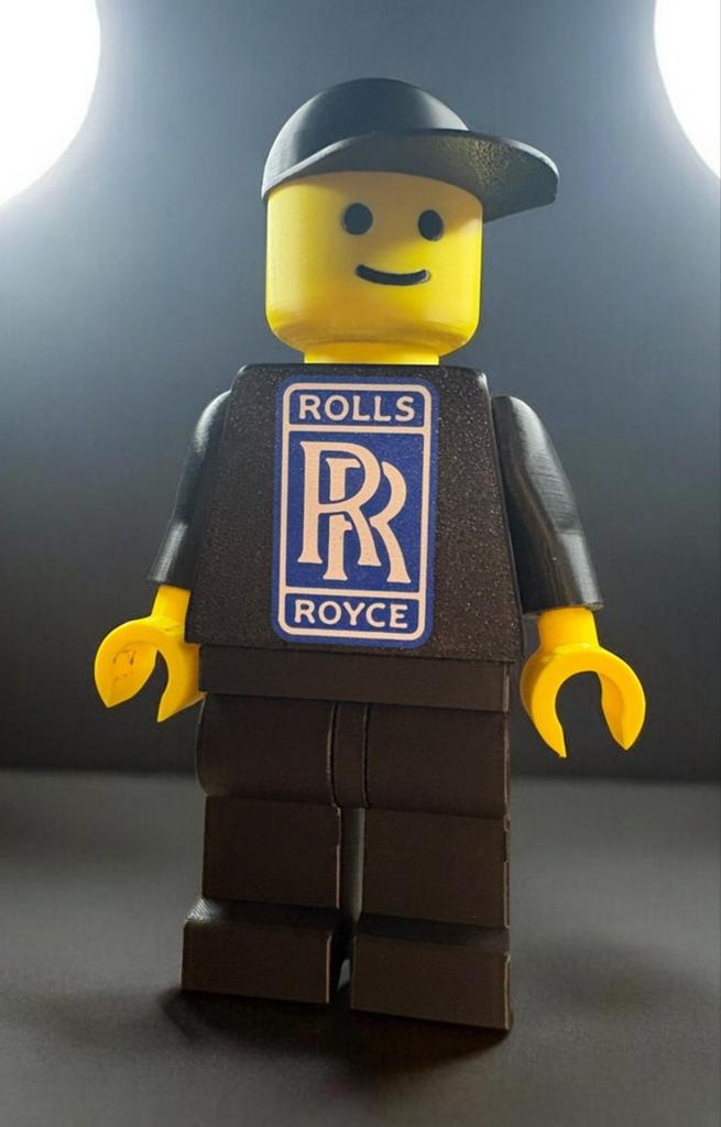 Mega maxi minifigure minifig Van een brick Rolls Royce, Ophalen of Verzenden, Nieuw