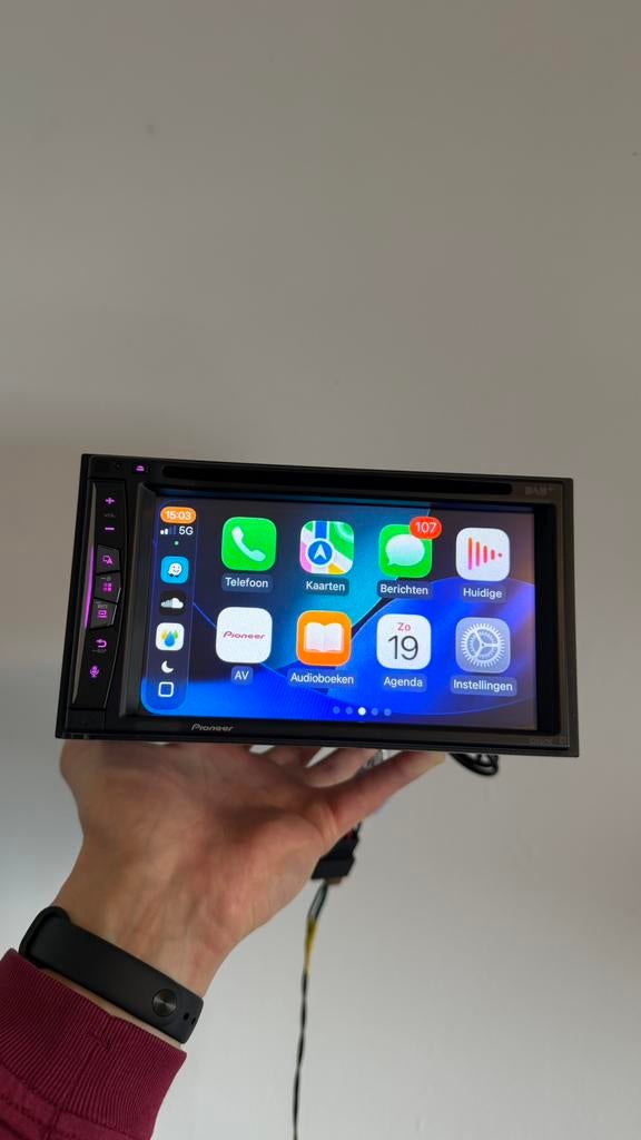 Pioneer AVIC-Z710DAB met draadloos Carplay / Android auto!, Auto diversen, Ophalen of Verzenden, Zo goed als nieuw