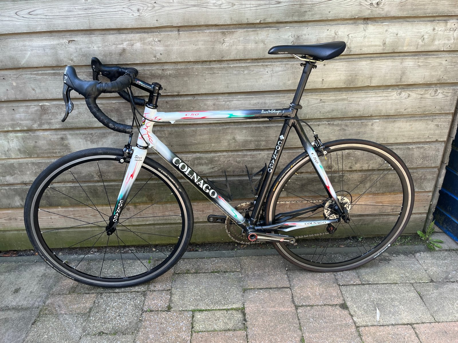 Colnago Spider C50 carbon racefiets, 59cm, Overige merken, 28 inch, Carbon, Velgrem