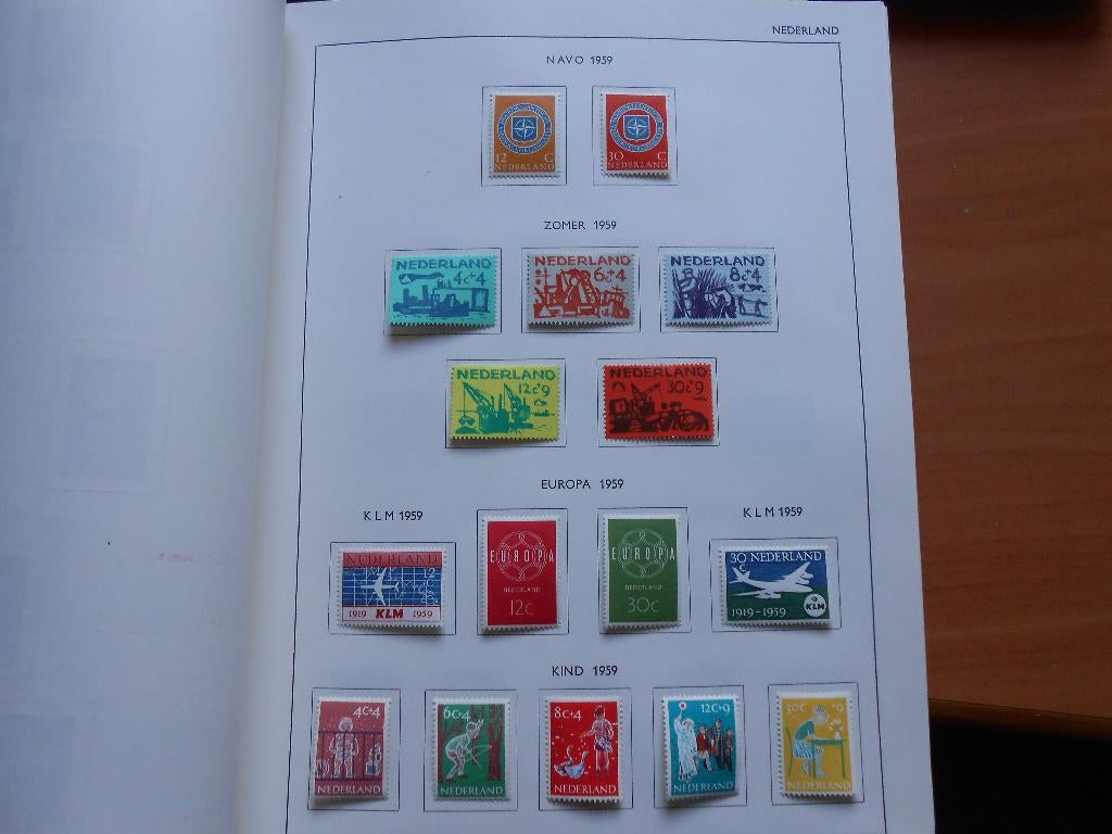 Nederland complete jaargangen 1959 t/m 1970 ongestempeld, Ophalen of Verzenden, Na 1940