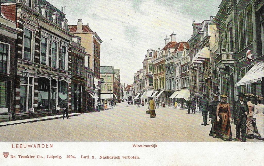 Leeuwarden, Wirdumerdijk, Verzamelen, Verzenden, Voor 1920, Gelopen, Friesland