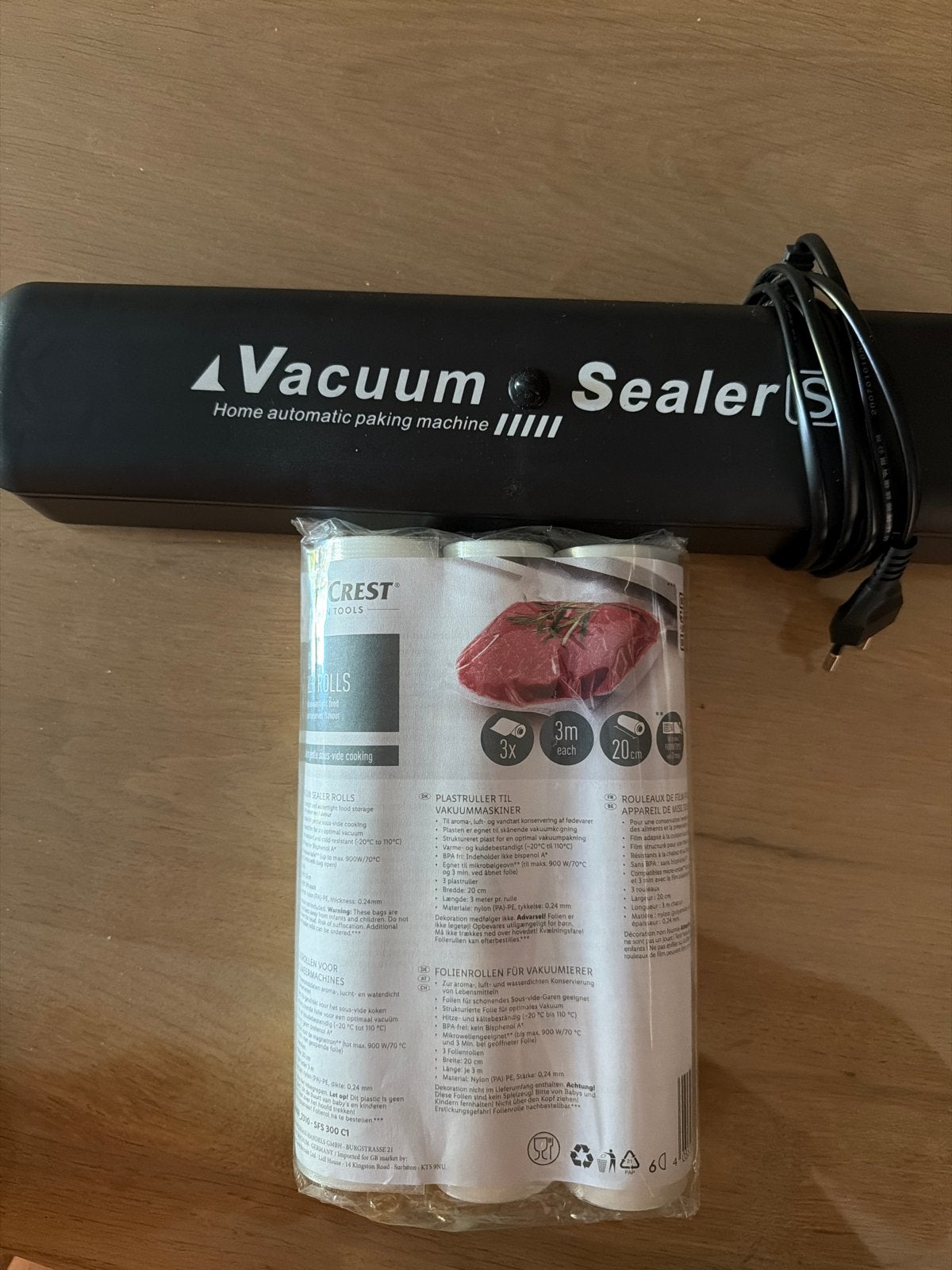 Vacuum Sealer met rollen - Automatische verpakkingsmachine, Ophalen, Nieuw