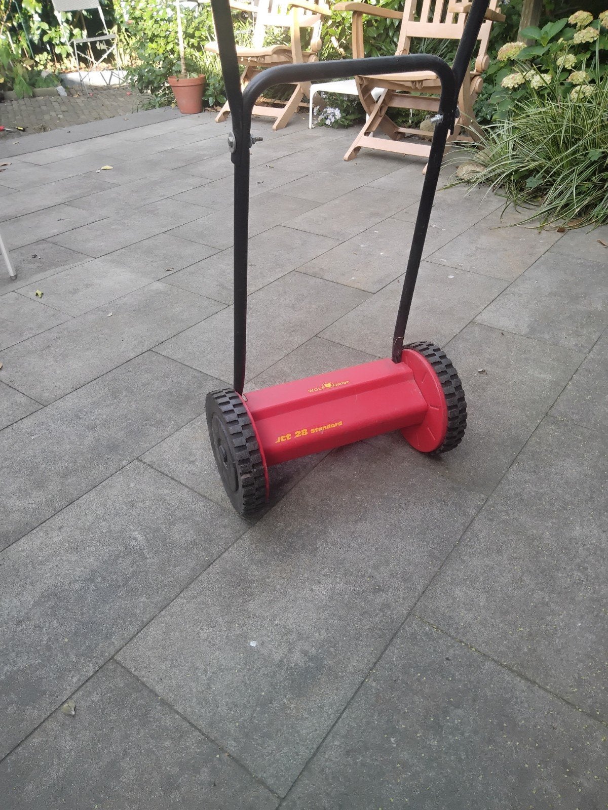 handgrasmaaier, Kooimesmaaier, Ophalen, Gebruikt, Wolf