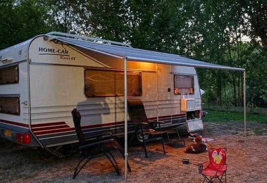 Home-Car Racer 48, stapelbed-mover-luifel-voortent-vochtvrij, Home-car, Rondzit, Dwars-stapelbed, 750 - 1000 kg
