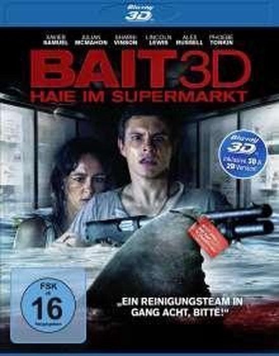Armstrong, S Bait 3D - Haie im Supermarkt ( Blu Ray), Horror, Vanaf 16 jaar, Verzenden, Film