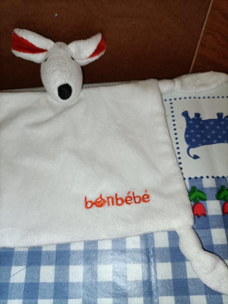 Bonbébé muis knuffeldoekje, Ophalen of Verzenden, Zo goed als nieuw, Overige typen