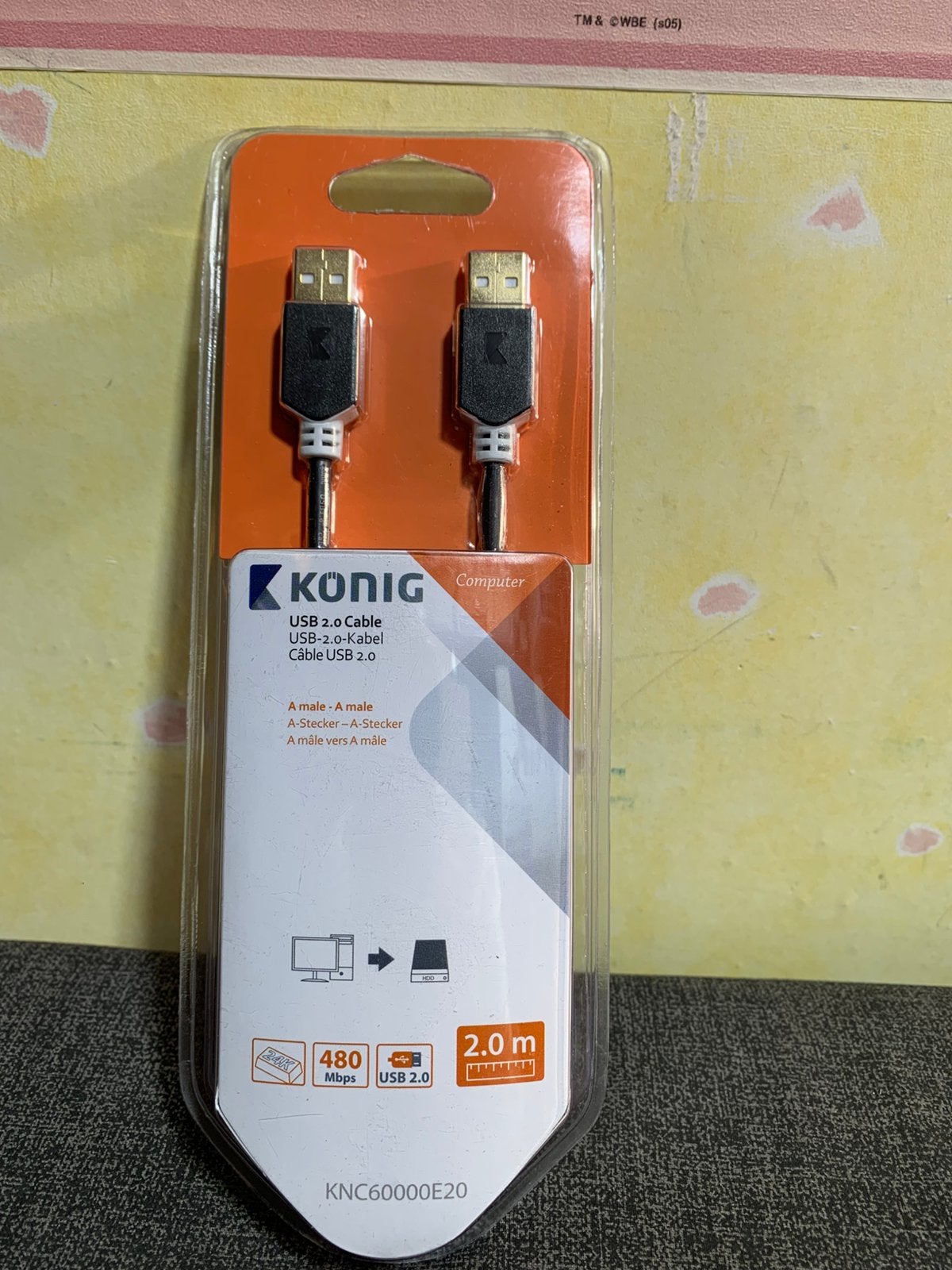Nieuwe USB 2.0 Cable  USB-2.0-Kabel  Câble USB 2.0  Nieuw, Computers en Software, Ophalen of Verzenden, Nieuw