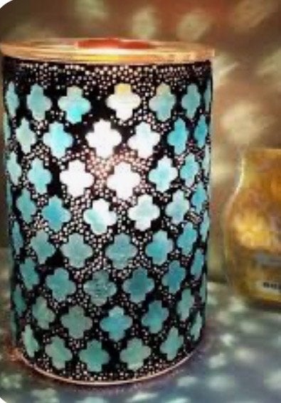 Scentsy marrakesh warmer, Geurverspreider, Blauw, Overige merken, Ophalen of Verzenden