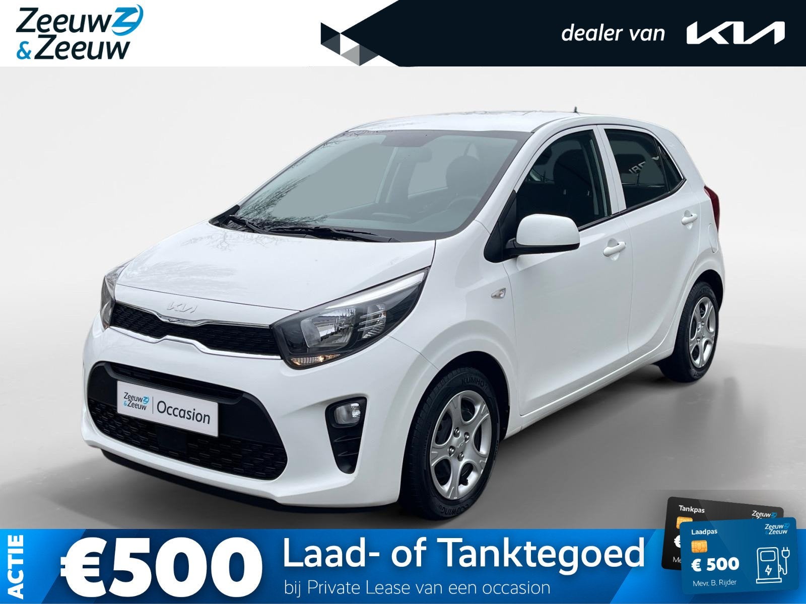 Kia Picanto 1.0 DPi ComfortLine | Cruise control | Airco | B, Auto's, Voorwielaandrijving, 12 maanden, Stof, Gebruikt
