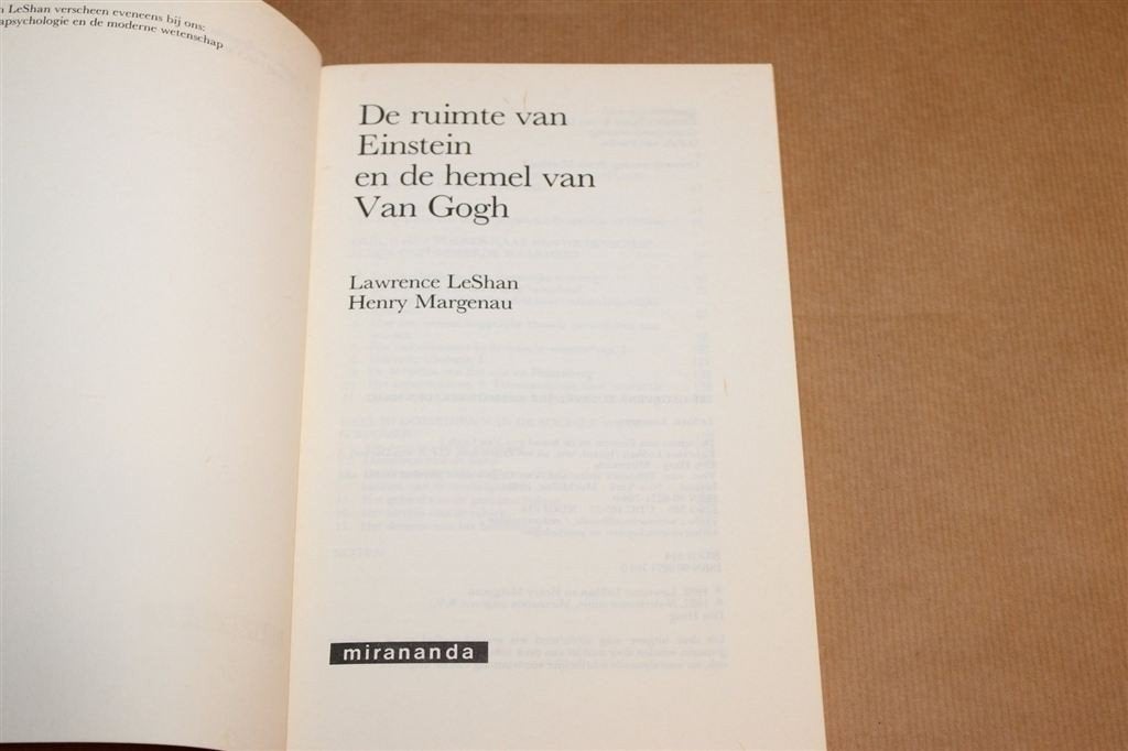 Ruimte van Einstein & Hemel v. Van Gogh — Wetenschap & Kunst, Ophalen of Verzenden, Gelezen, Natuurwetenschap