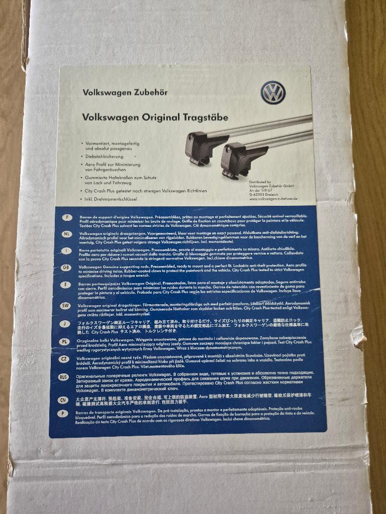 Originele Volkswagen dakdrages voor VW Tiguan, Ophalen, Gebruikt, Volkswagen