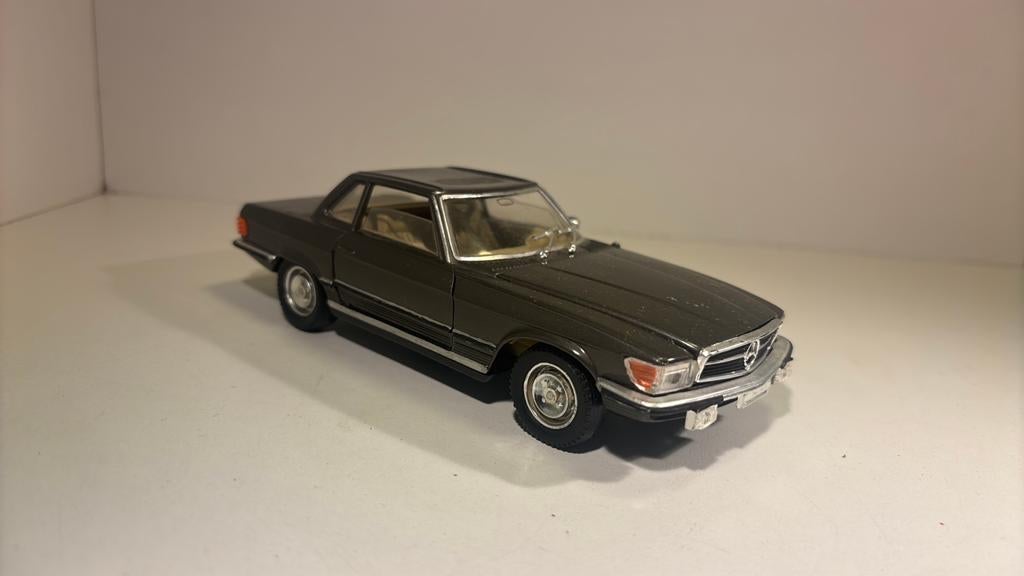 Mercedes benz 450sl polistil 1.24, Overige merken, Ophalen of Verzenden, A, A