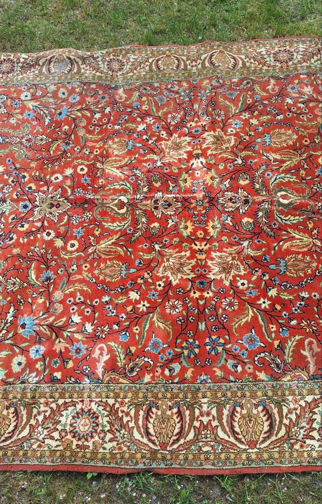 Prachtig handgeknoopt Perzisch Sarough tapijt, Antiek en Kunst, Antiek | Kleden en Textiel, Ophalen