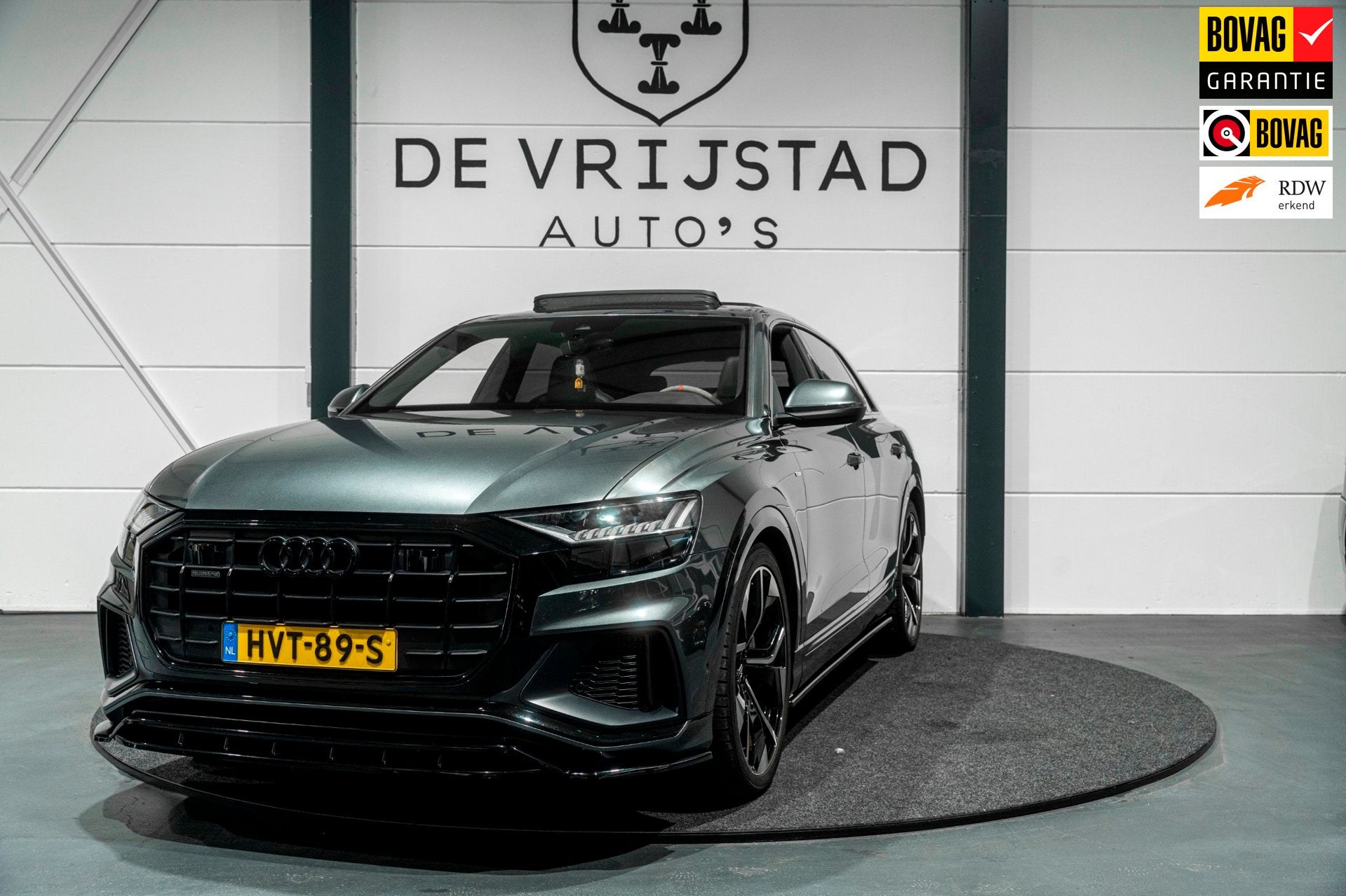 Audi Q8 55 TFSI e quattro Pro Line Advanced S-Line BTW VOL!, Auto's, Automaat, 14 kWh, Gebruikt, 2995 cc
