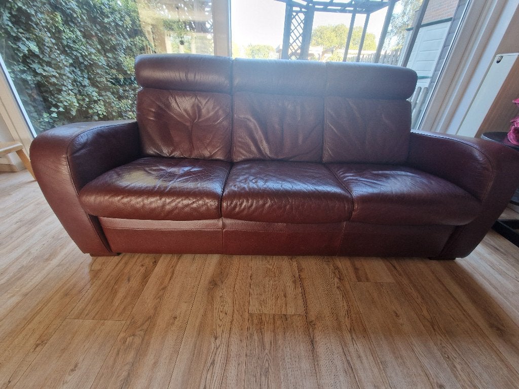 zitbank, Huis en Inrichting, Ophalen, Gebruikt, 150 tot 200 cm, Driepersoons