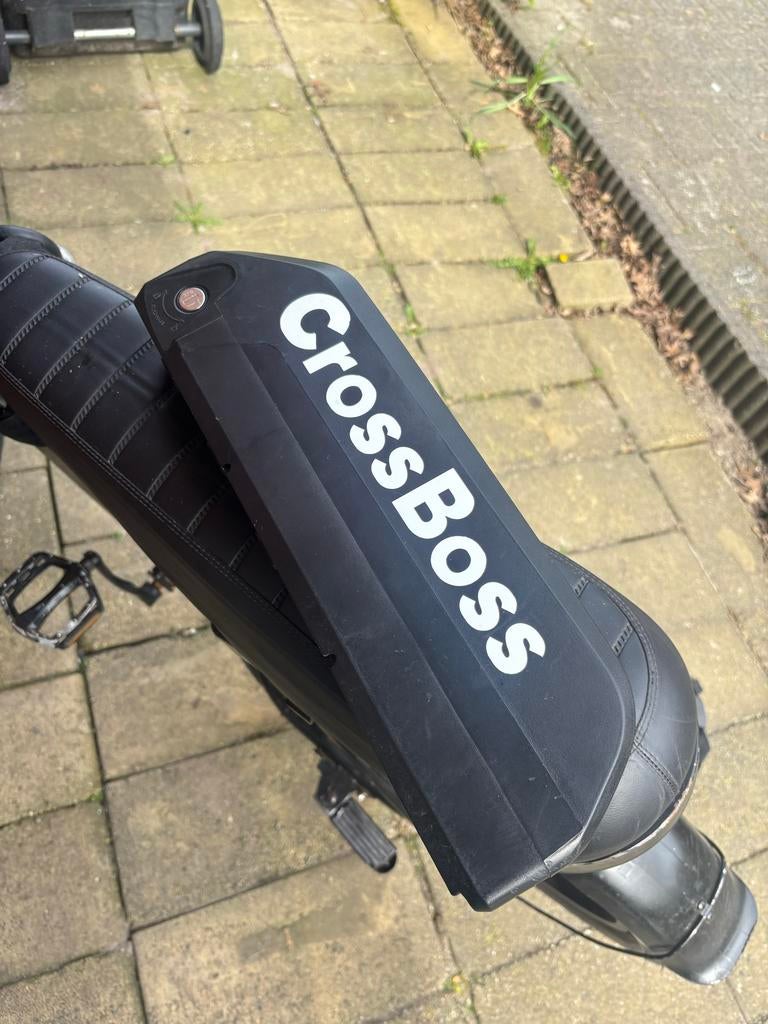 Nieuwe CrossBoss Fatbike V8 Accu, Ophalen, Nieuw