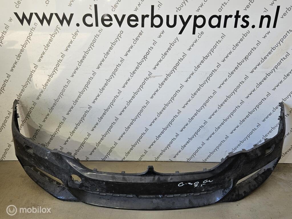 Voorbumper originl BMW 5-serie G30 LCI ('20-'23) 51118064928, Gebruikt, Voor, Ophalen of Verzenden