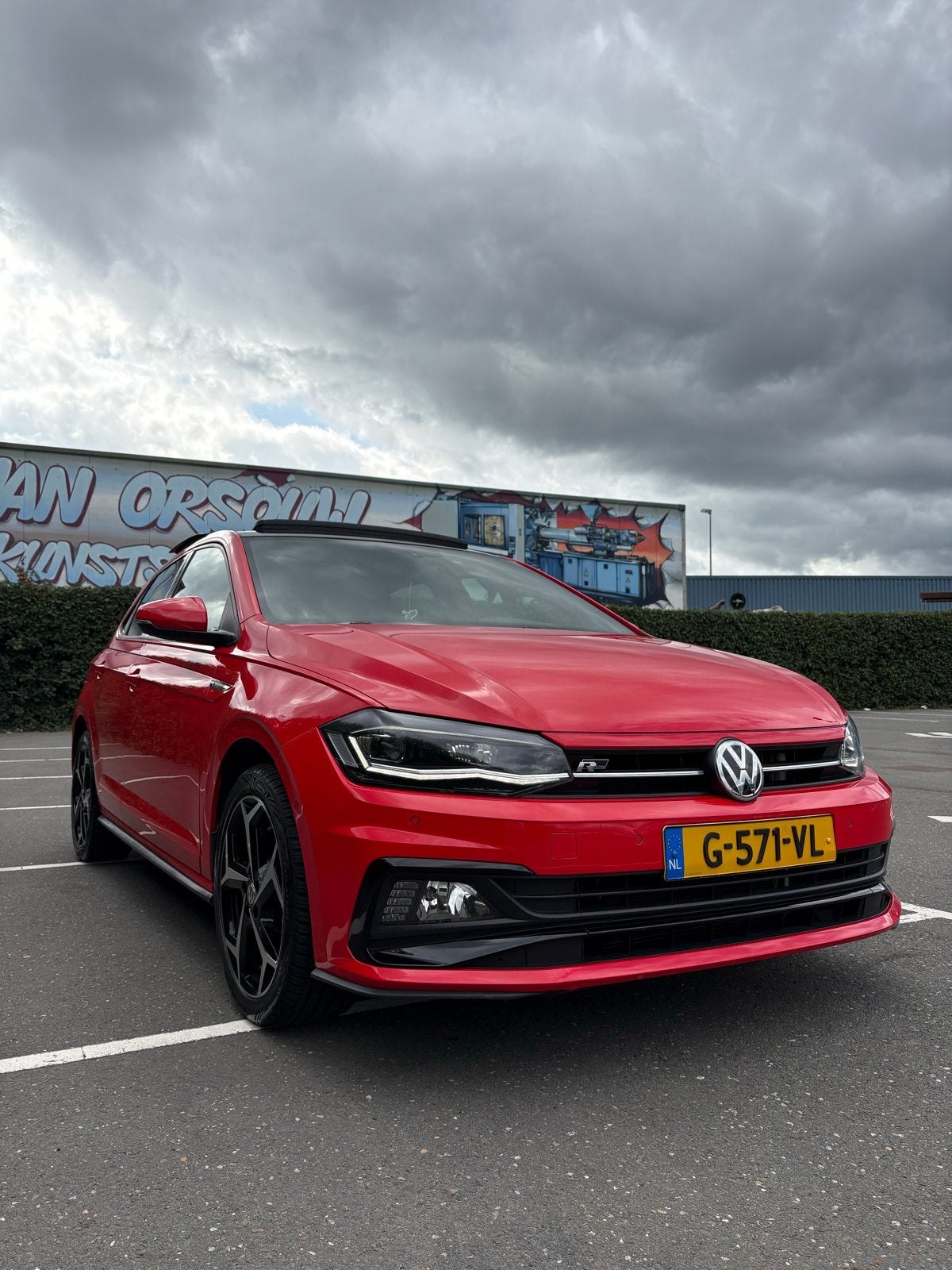 Volkswagen Polo 1.5 TSI Highline Business 3x R-Line, Zwart, 4 cilinders, 150 pk, Particulier