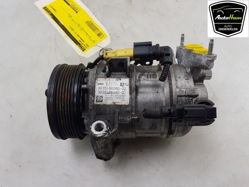 Airco Pomp Opel Grandland (X) (2017-06/..) 9835188280, Gebruikt, Valeo, Opel, Info@valeo.fr