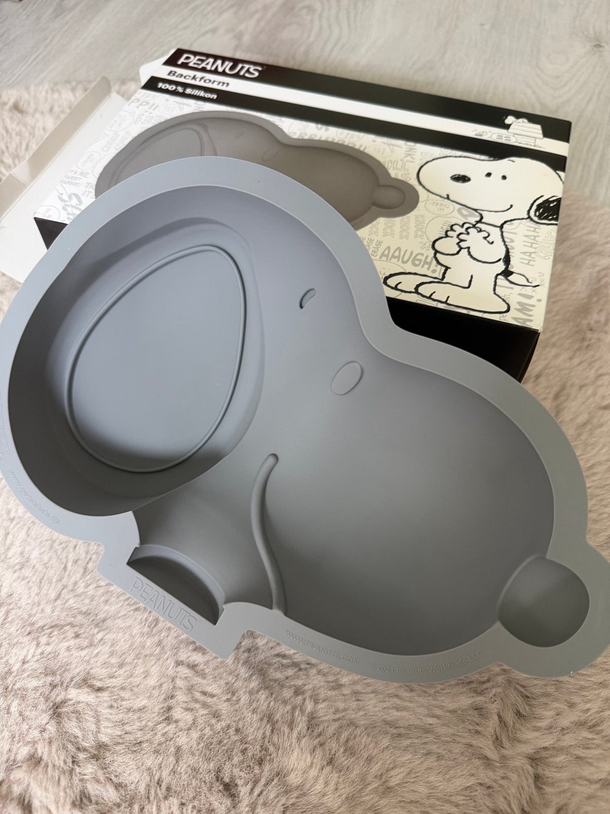 Snoopy siliconen bakvorm - Peanuts, Huis en Inrichting, Keuken | Keukenbenodigdheden, Nieuw, Overige typen, Overige merken, Rubber/elastomeren