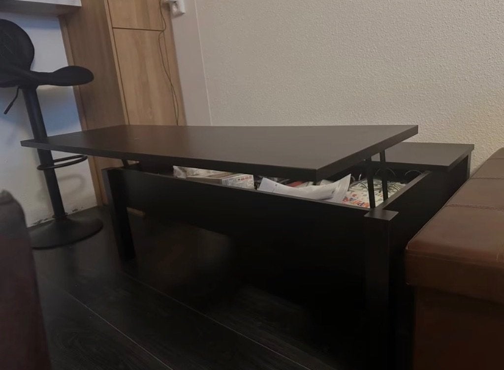 Lift top coffee table l Salontafel - Ikea östavall, Huis en Inrichting, Gebruikt, 100 tot 150 cm, 50 tot 100 cm, Minder dan 50 cm