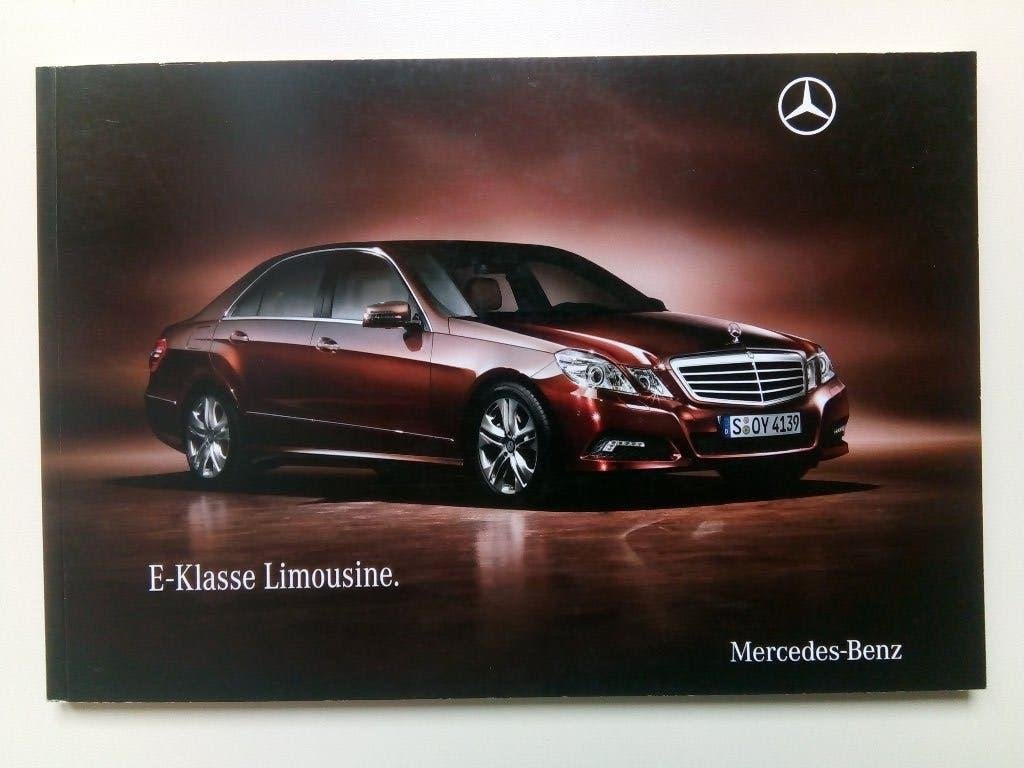 Mercedes-Benz E-klasse W212 brochure 2009, Verzenden, Nieuw, Mercedes, Mercedes-Benz