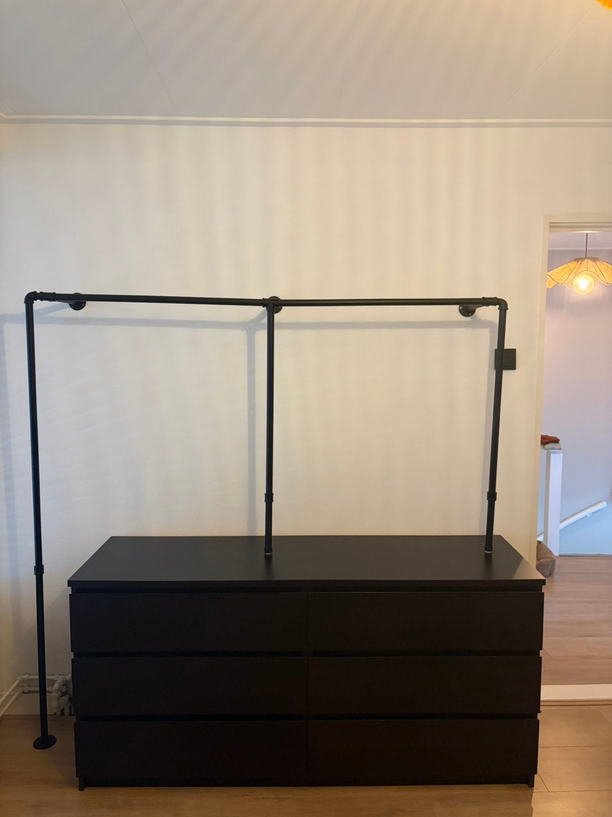 Ikea ladekast + hangsysteem (samen of los op te halen)., Huis en Inrichting, Kasten | Ladekasten, Zo goed als nieuw, Minder dan 100 cm
