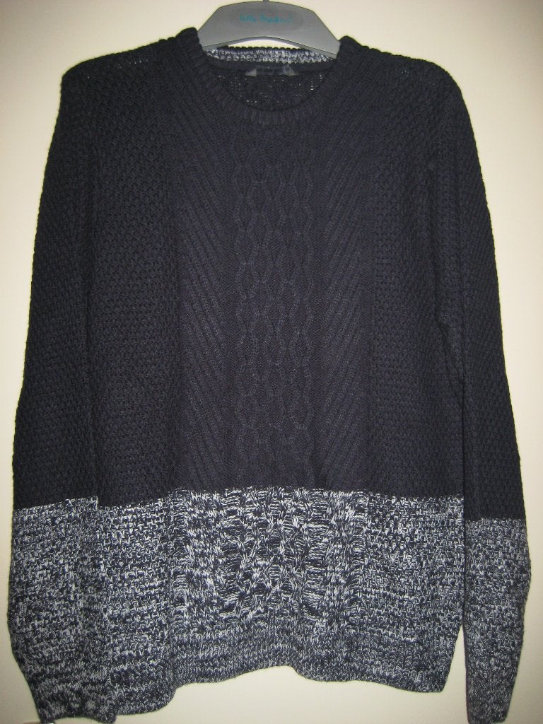 Zwart melierde herentrui, XL, Cedar Wood State, Ophalen of Verzenden, Zo goed als nieuw, Maat 56/58 (XL), Zwart
