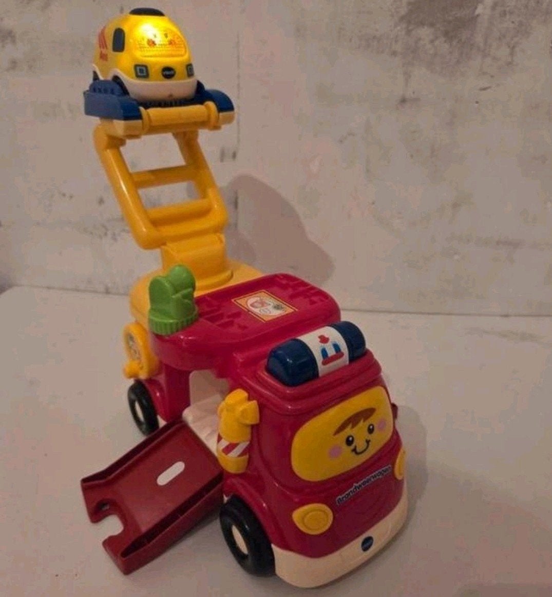 Vtech - toet toet auto's brandweer wagen, Ophalen of Verzenden