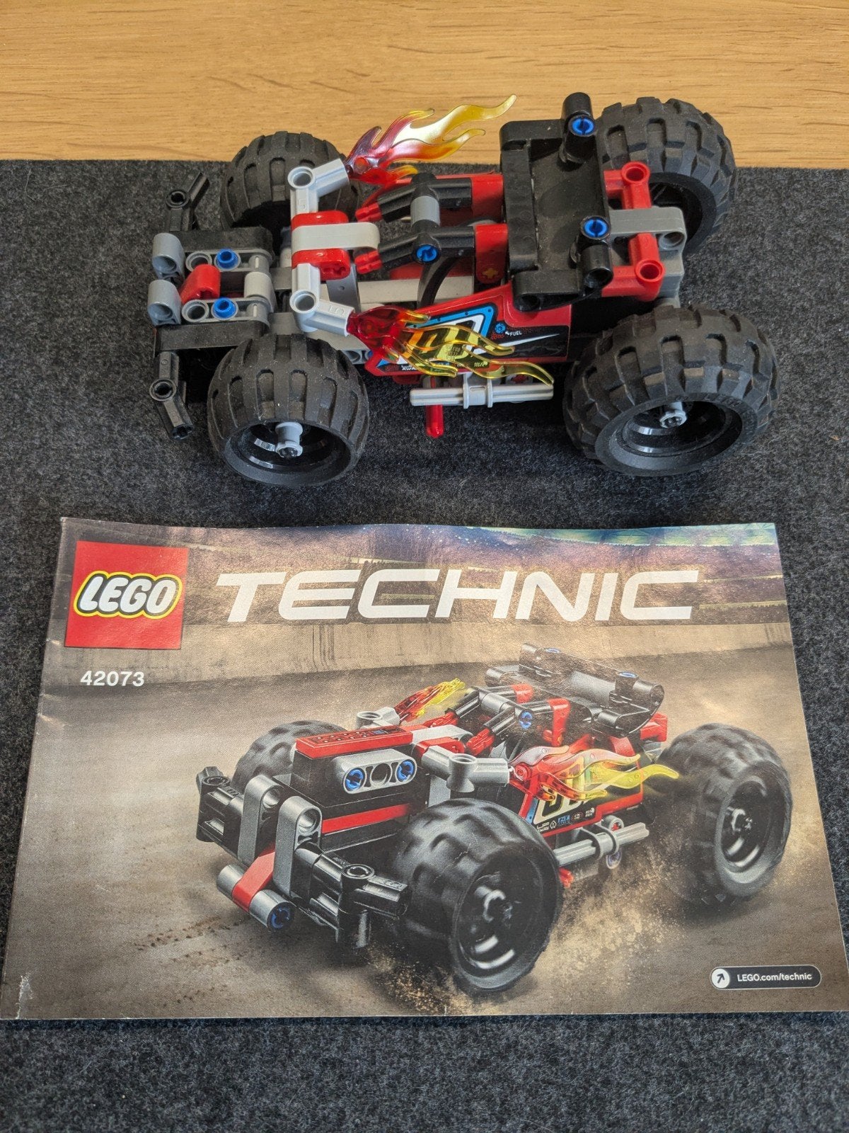 Lego Technic 42073 BASH, Gebruikt, Lego, Compleet, Ophalen of Verzenden