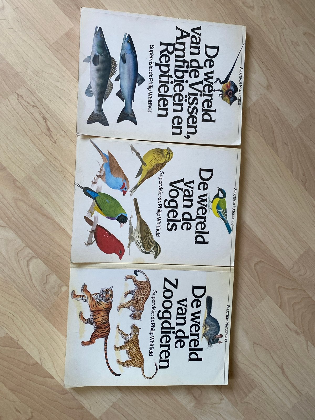 De Wereld van: Vissen, Amfibieën, Reptielen, Vogels, Zoogdie, Ophalen, Gelezen, Natuur algemeen