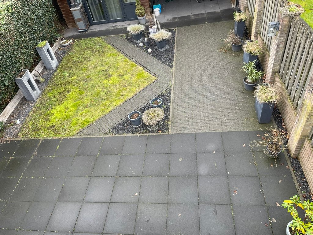 Betontegels terrastegels 60x60x6 Antraciet grijs, Tuin en Terras, Ophalen, Gebruikt, 10 m² of meer, Beton