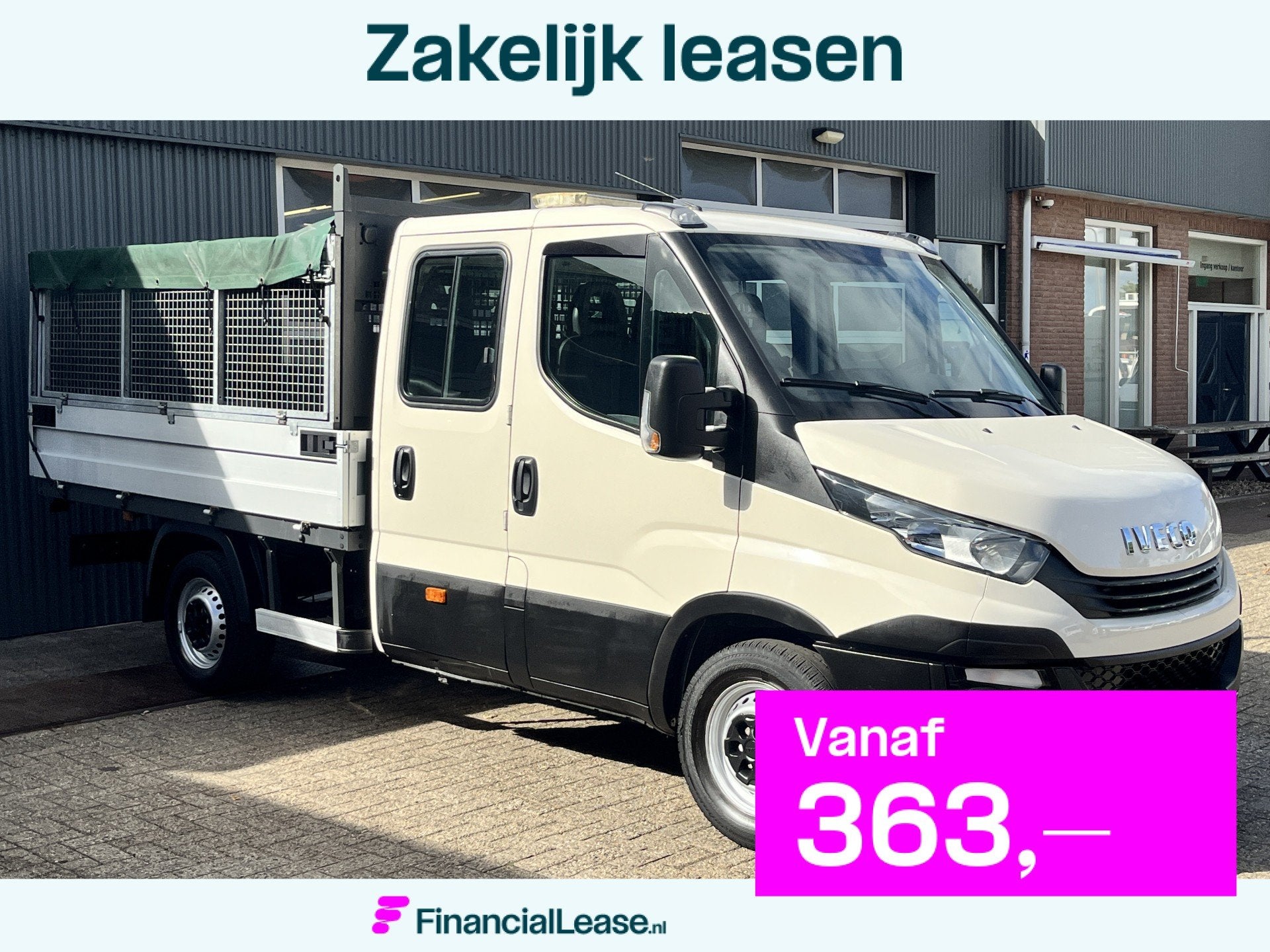 Iveco Daily 35S12D 2.3 345 Euro 6 Trekgewicht 3500kg 6 perso, Achterwielaandrijving, Iveco, 116 pk, Wit
