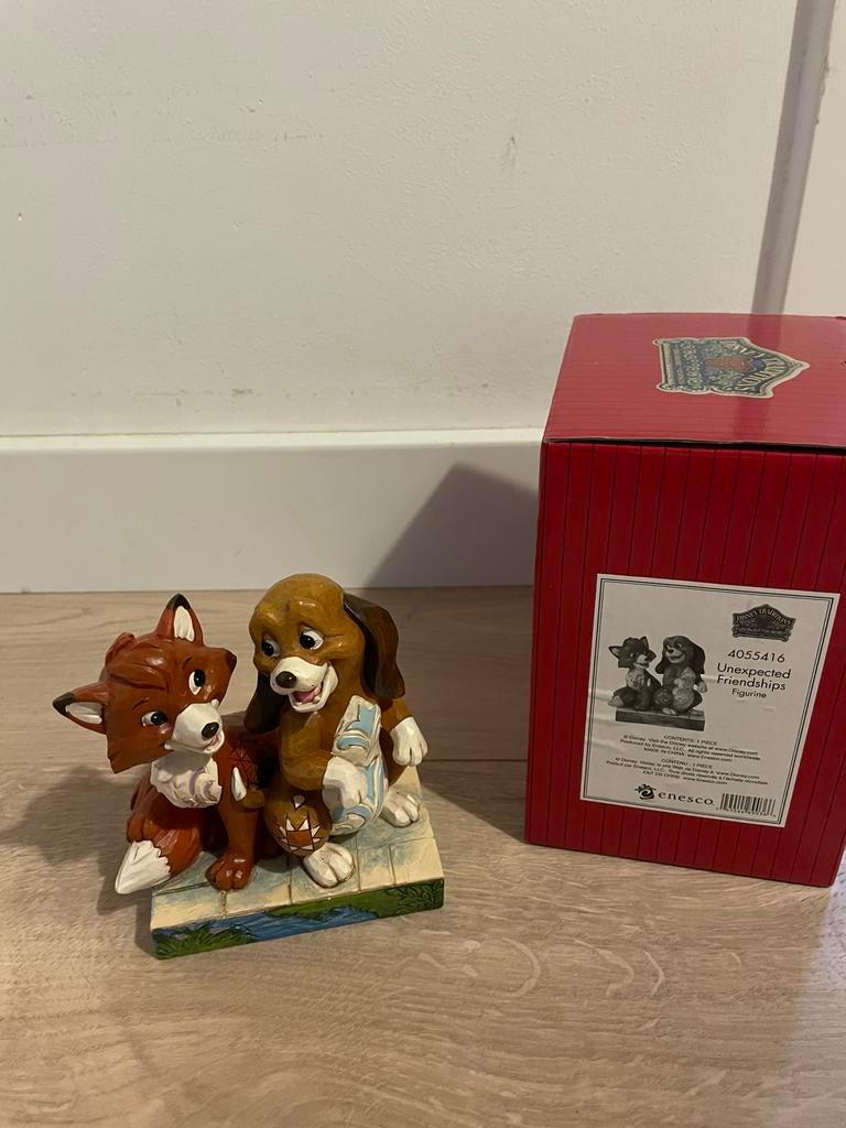 Disney Traditions Jim Shore - Frank en Frey Beeldje, Verzamelen, Disney, Ophalen of Verzenden, Overige figuren, Nieuw, Beeldje of Figuurtje