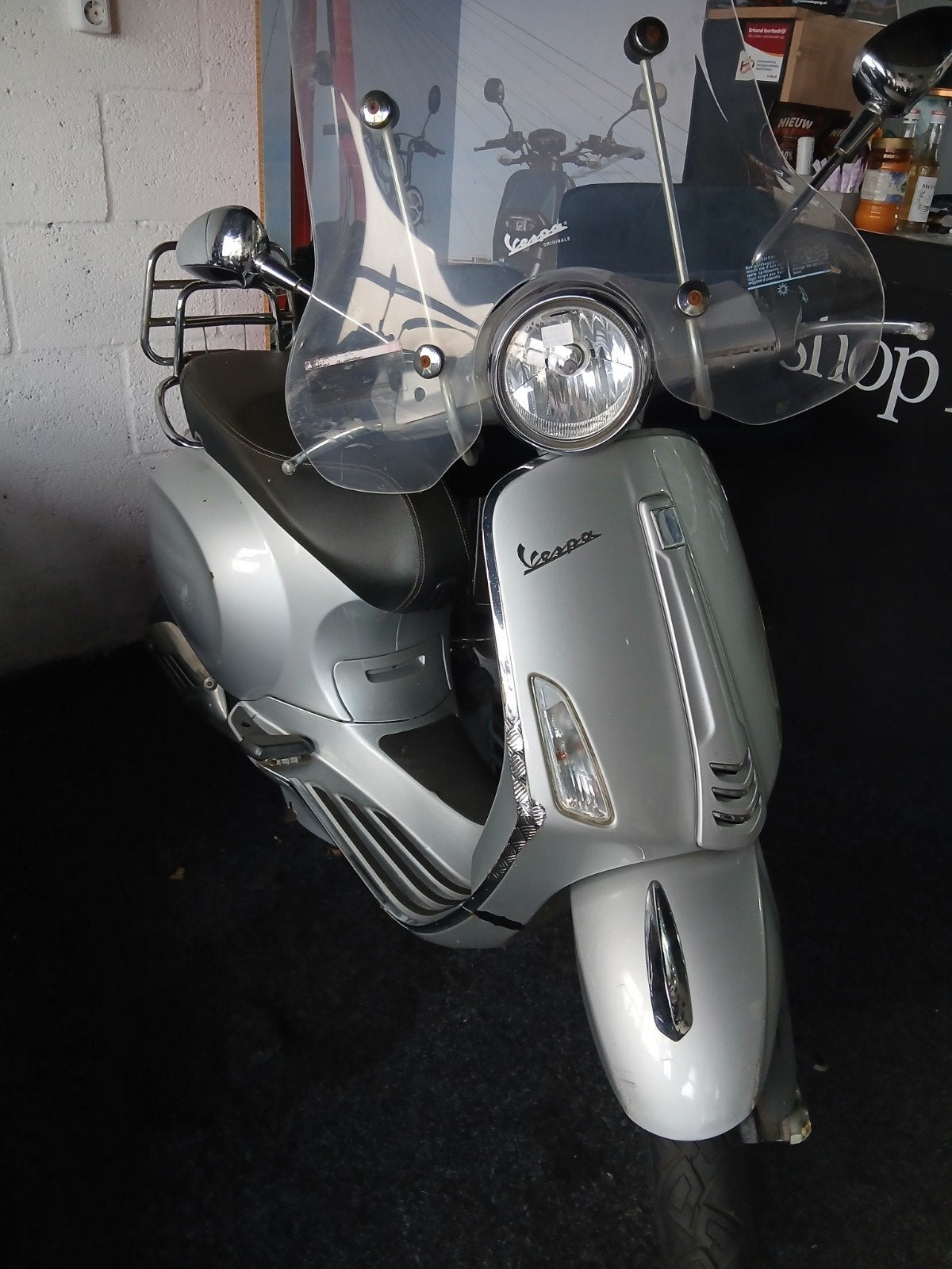piaggio Primavera brommer 2016, Fietsen en Brommers, Ophalen, Overige modellen, Maximaal 45 km/u, Benzine