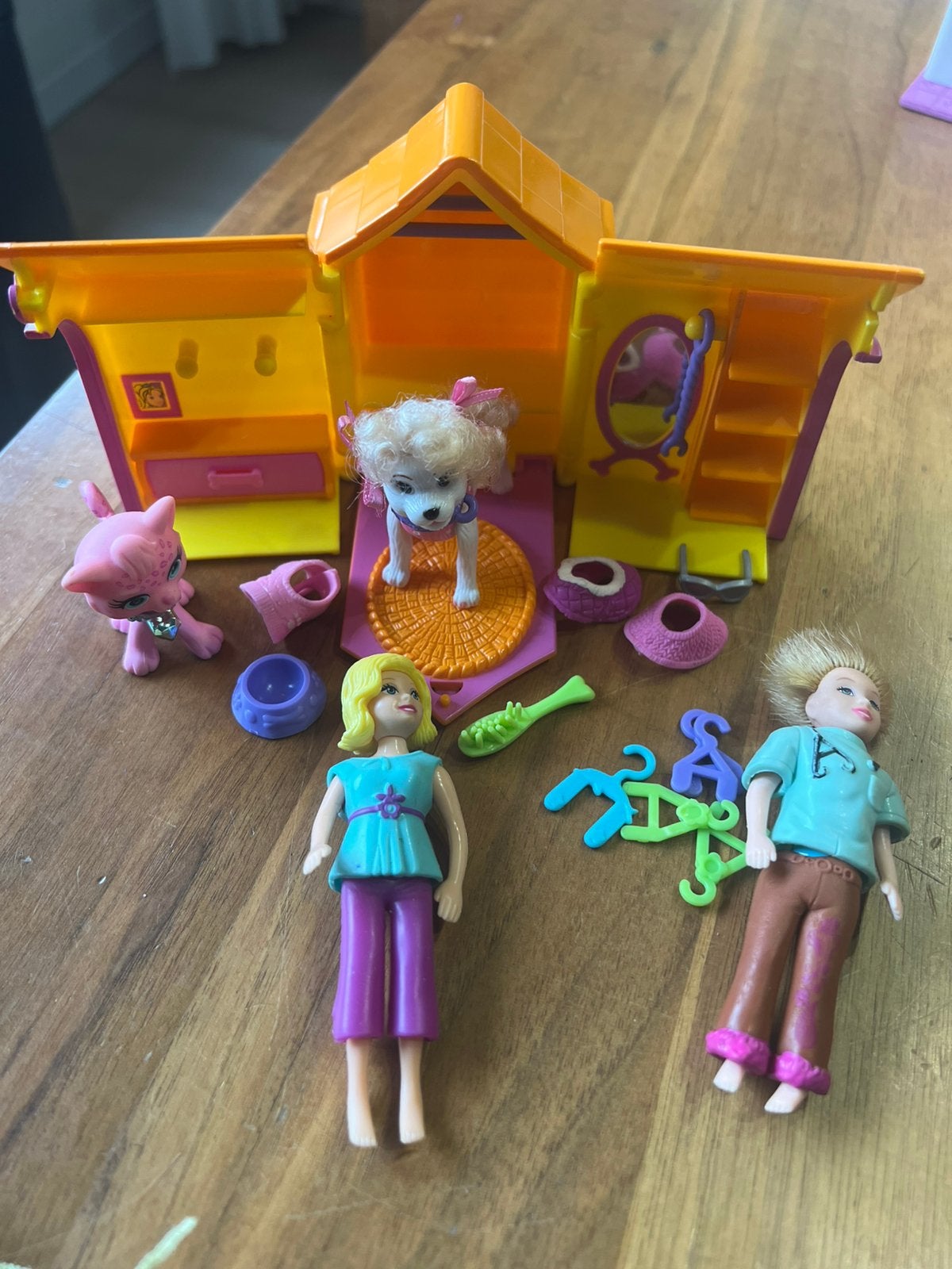 Vintage Polly Pocket hondenhok., Kinderen en Baby's, Speelgoed | Poppenhuizen, Ophalen of Verzenden, Gebruikt, Poppenhuis