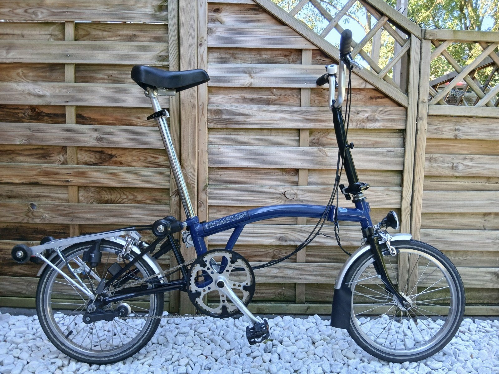 Prachtige, zgan Brompton vouwfiets met telescopisch zadelpen, Ophalen, Brompton, 16 tot 18 inch, Versnellingen