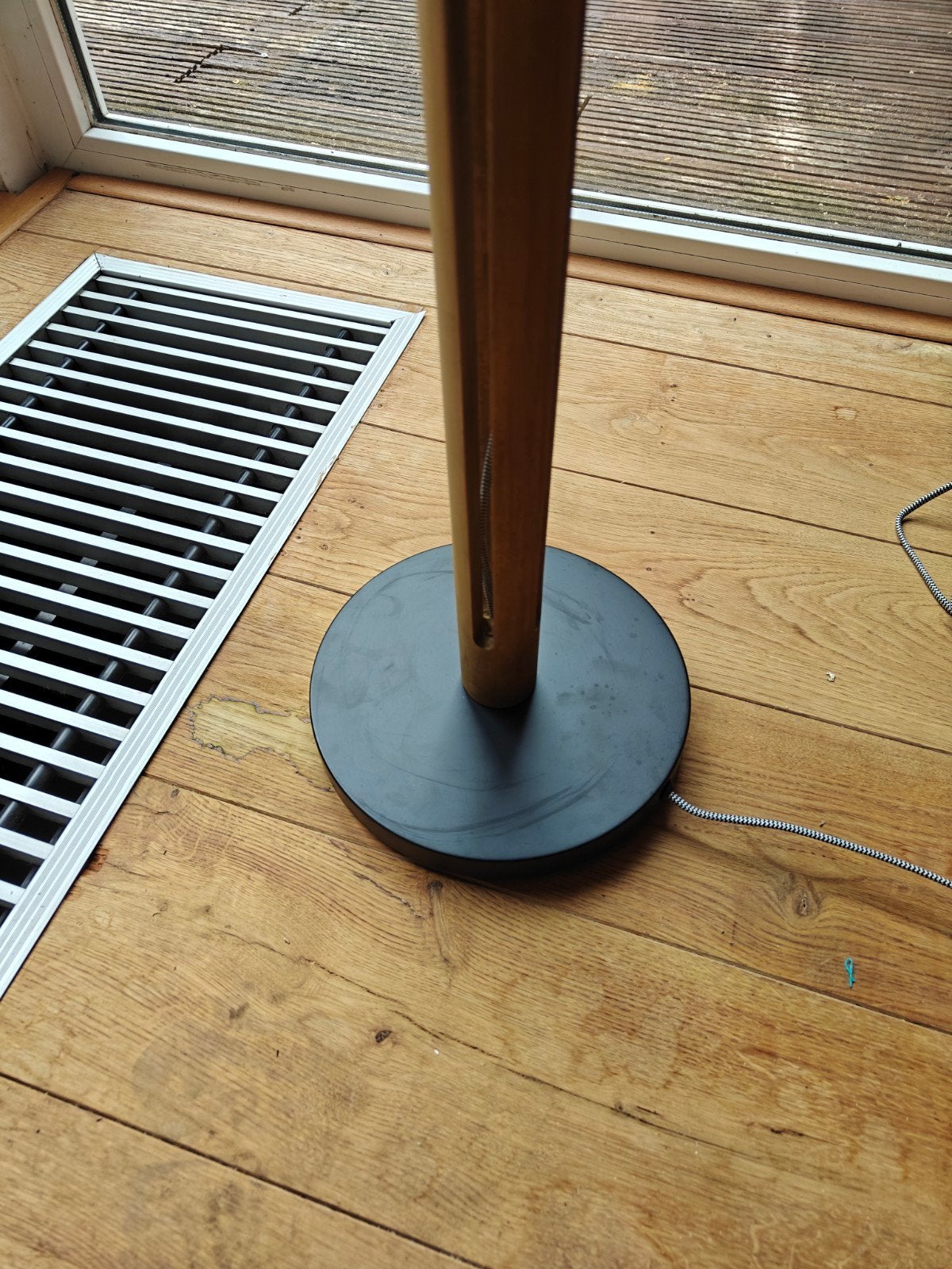 Nieuwe staande lamp, exclusief lampenkap, Ophalen, 100 tot 150 cm, Nieuw, Modern, minimalistisch