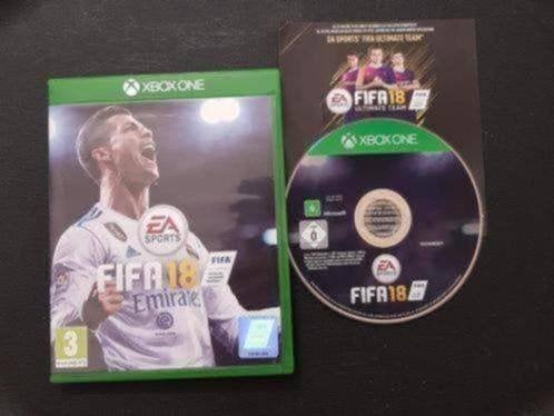 XBOX ONE | FIFA 18, Spelcomputers en Games, Games | Xbox One, Gebruikt, Ophalen of Verzenden, Sport, 3 spelers of meer