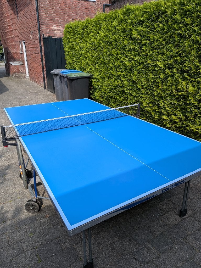 Outdoor tafeltennistafel, Ophalen, Gebruikt, Tafel Outdoor, Verrijdbaar