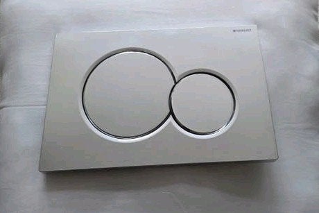 Geberit Sigma20 bedieningsplaat voor toilet, Ophalen of Verzenden, Nieuw, Chroom, Toilet