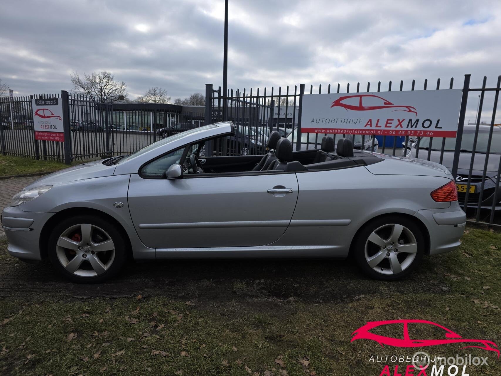 Peugeot 307 CC 2.0-16V Palm Beach zeer nette auto, Voorwielaandrijving, Gebruikt, 4 cilinders, Cabriolet
