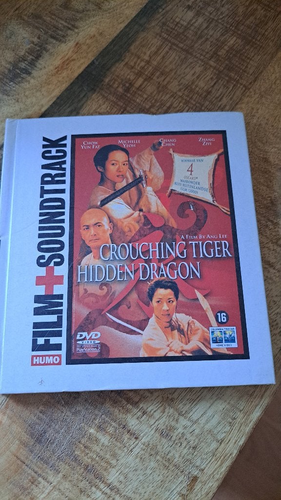 Crouching Tiger, Hidden Dragen - Film + Soundtrack, Alle leeftijden, Ophalen of Verzenden, Zo goed als nieuw, Martial Arts