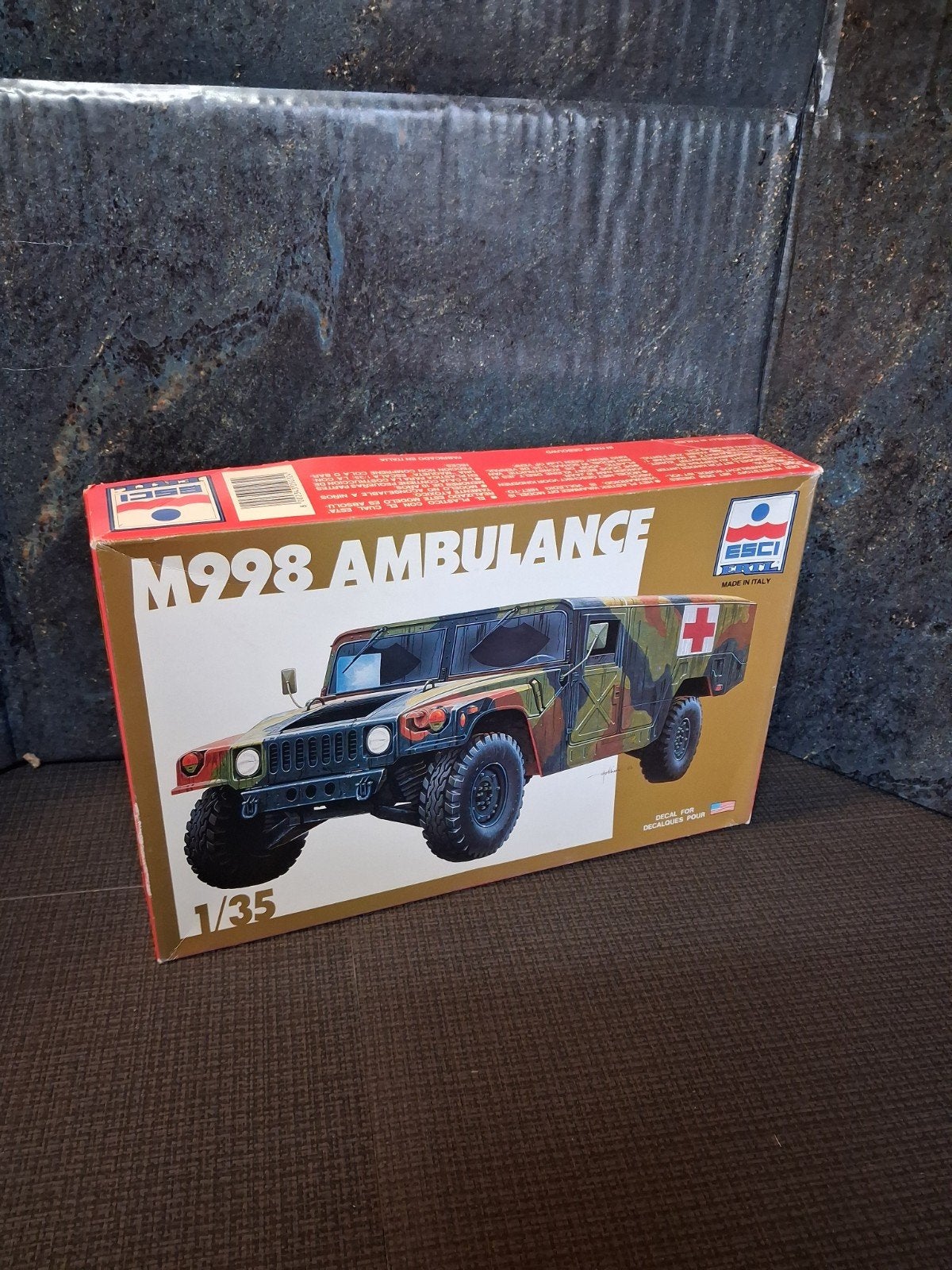 ESCI M998 Ambulance, Hobby en Vrije tijd, Modelbouw | Auto's en Voertuigen, Overige merken, Auto, Groter dan 1:32, Ophalen of Verzenden