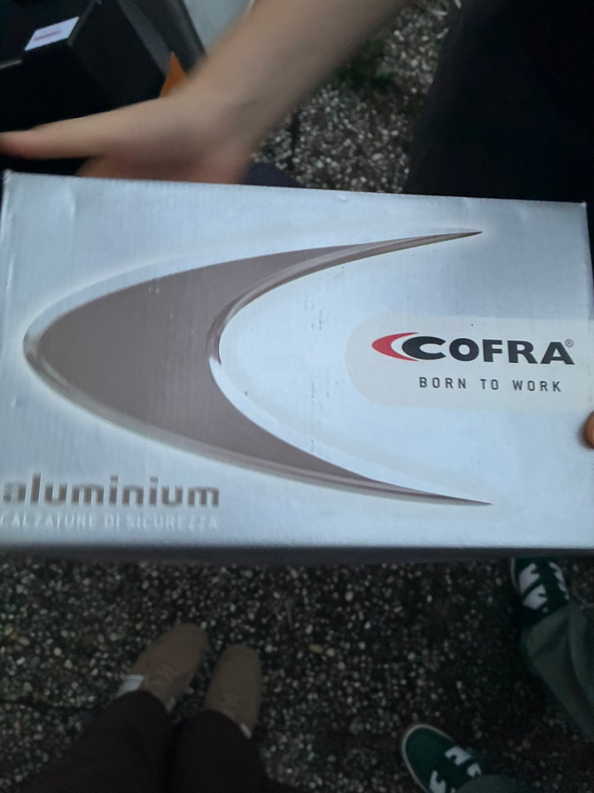 Schoenen cofra met stalen neus, Kleding | Heren, Ophalen of Verzenden, Zo goed als nieuw, Zwart, Werkschoenen