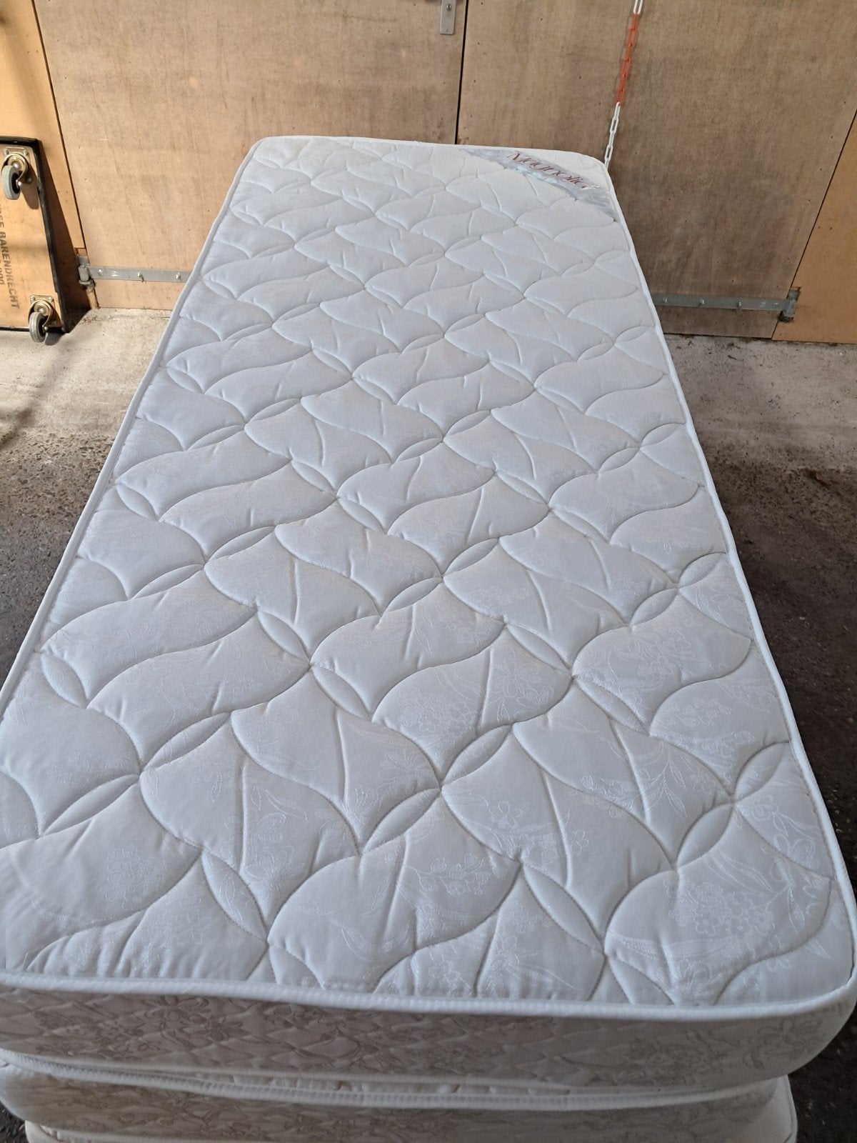 2 Magnolia matrassen 80x190x20 met schapenwol, Ophalen, Eenpersoons, 190 cm of minder, Zo goed als nieuw