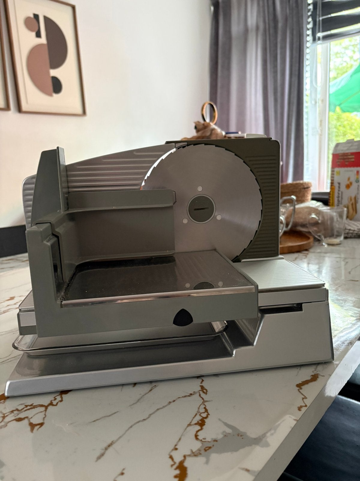 Graef snijmachine echt nog in Nieuwe staat, Ophalen of Verzenden, Zo goed als nieuw, 1200 watt of meer, 70 mm of meer