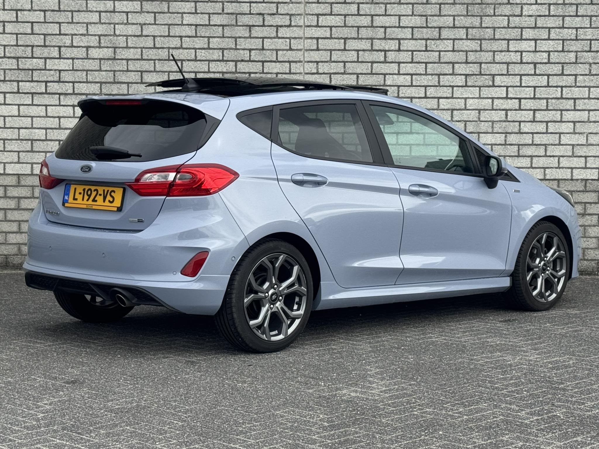 Ford Fiesta 1.0 EcoBoost Hybrid ST-Line | B&O Audio | Panora, Auto's, Voorwielaandrijving, Gebruikt, Met garantie (alle), Blauw